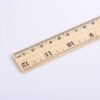 1689929652010-172c6aa0d65d4e7782b4e85ac1b80084-goods.jpeg 6pcs Wooden Ruler Student Rulers Wooden School Rulers Office Ruler Measuring Ruler, 2 Scale (12 Inch And 30 Cm)