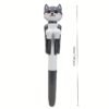 7383ee0c-83db-496a-8c27-9b3718eb91cb.jpg 2Pcs Humorous dog boxing style pen, cute pet playing with it, super stress relieving