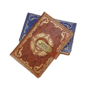 Afca55dc5c3d5485a9a8f676b20356f75b.webp Retro Digital Password Notebook Journal With Lock A5,Diary Perfect for Men and Women-PU Leather Combination Lock Persons Privacy - Assorted Colors