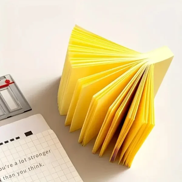 Sa5d719a47503454791dcc99ab25e4bc3r.webp 3x3 Sticky Note Paper Bright Colored Memo Pad Self-adhesive Reminder Note 100 Sheets/Pad