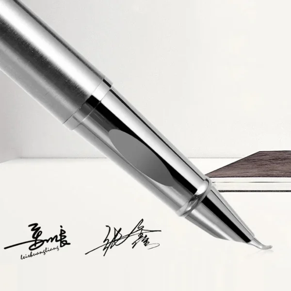 Sb857f72939e144d7b5512d690b9b8362o.webp Luxury Metal Fountain Pen 0.8mm Curved Nib Student Writing Pen School Art Exercise Signature Supplies Office Stationery