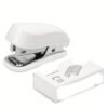 b08238f9-5a78-412b-bc7f-4950e314b878.jpg 830 Staples + 1 Stapler Mini Binding Set, Paper Binding Stationery, Cute Office Binding Tool, School Supplies - Assorted Colors