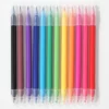 Hexagonal Water based Twin Pen 12 Colour Set with Case