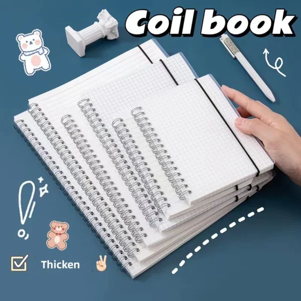 Transparent Spring Notebook