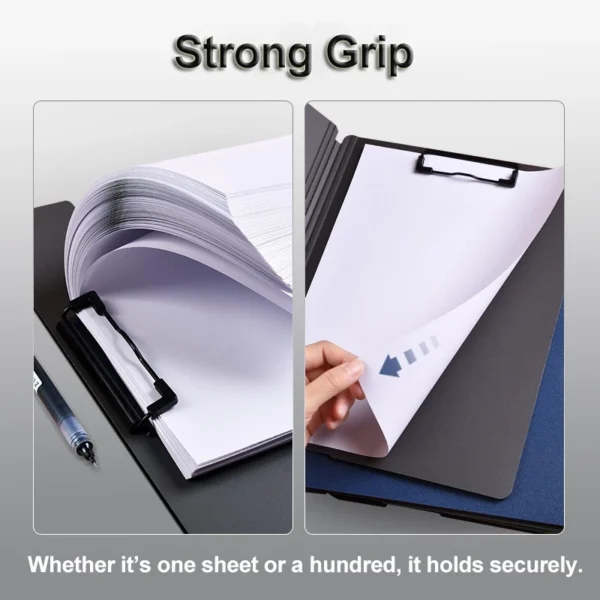 A4 Clipboard File Folder 2 in 1