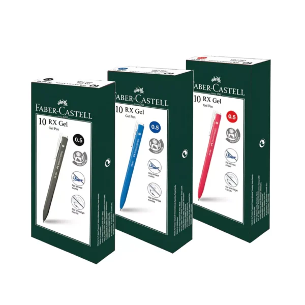 sg-11134253-822za-mi0msgqcxgxsc0.webp FABER CASTELL RX Gel Pen 10pcs Bundle
